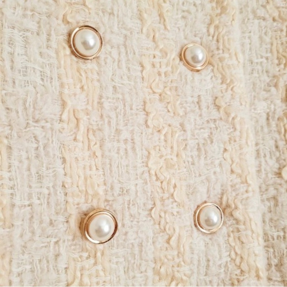 Loveshackfancy Armstrong Houndstooth Harvest Whit… - image 3